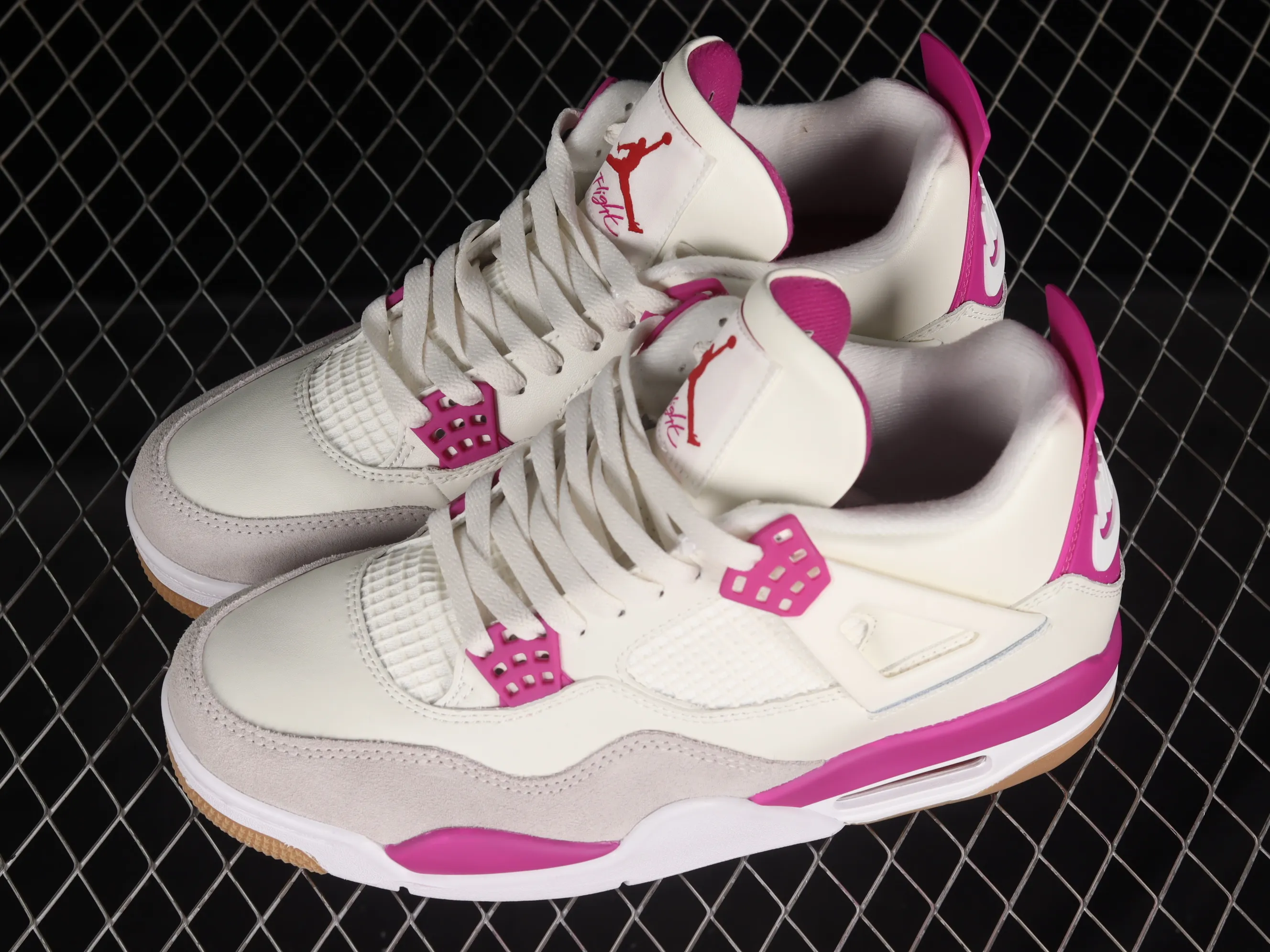 All categories Air Jordan Jordan series basketball shoes Air Jordan 4 Nike SB x Jordan Air Jordan 4 "Sapphire" AJ4 Joe 4 joint white and purple DR5415-105